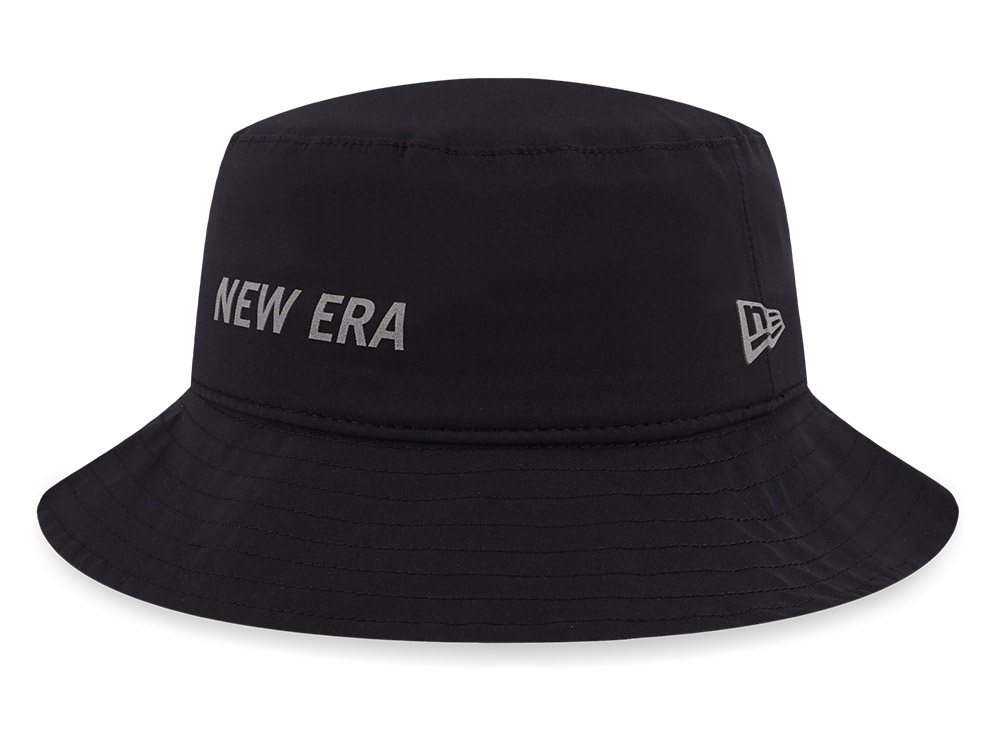 New Era adventure bucket hat in black