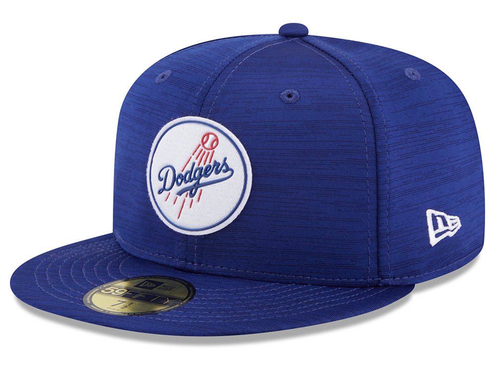 Los Angeles Dodgers MLB 2023 Clubhouse Dark Blue 59FIFTY Fitted Cap ...