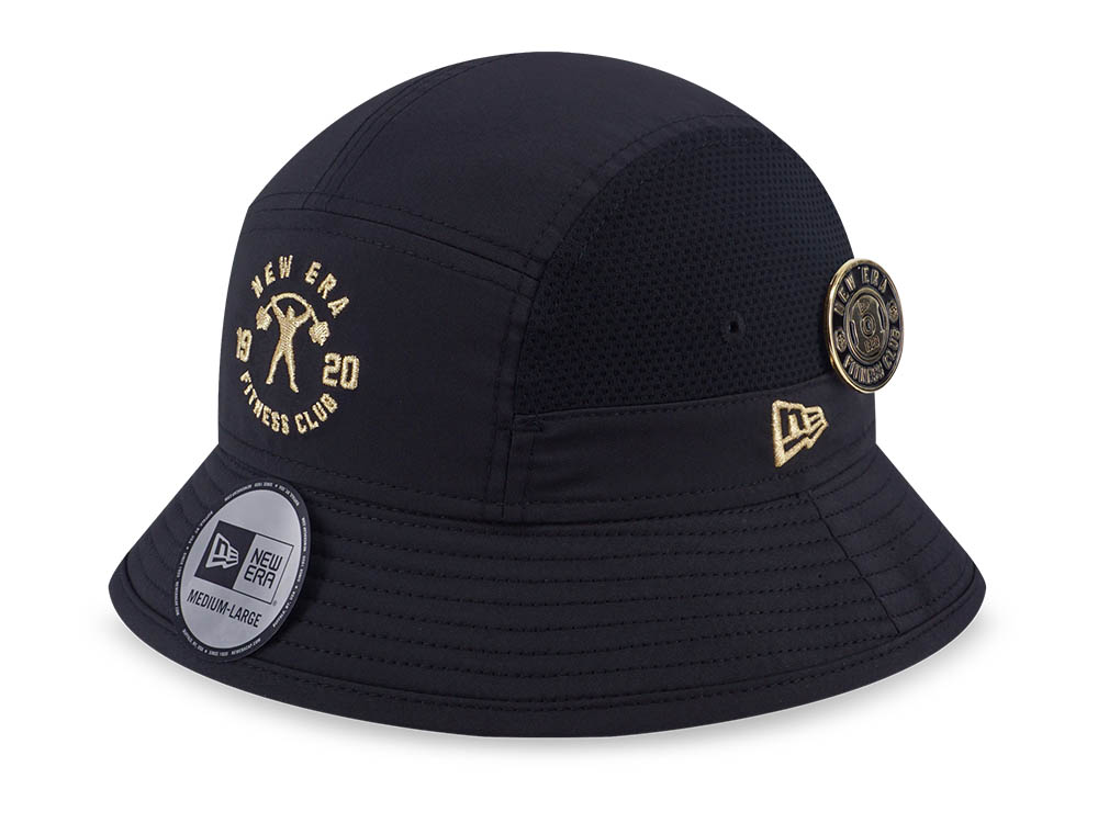 New Era Morning Club Fitness Club Black Sports Bucket Hat | New Era Cap PH