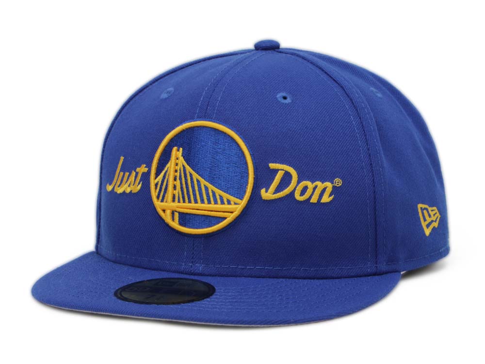 Golden State Warriors NBA x Just Don Blue 59FIFTY Fitted Cap | New Era ...
