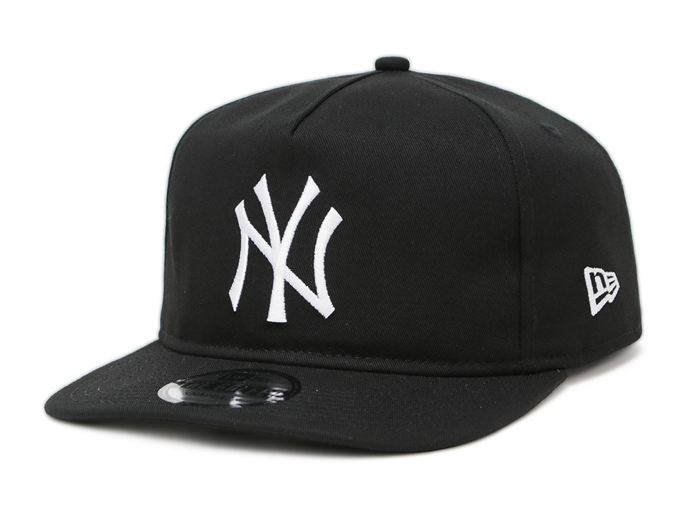 New York Yankees MLB Old Golfer Black Golfer Snapback Cap | New Era Cap PH