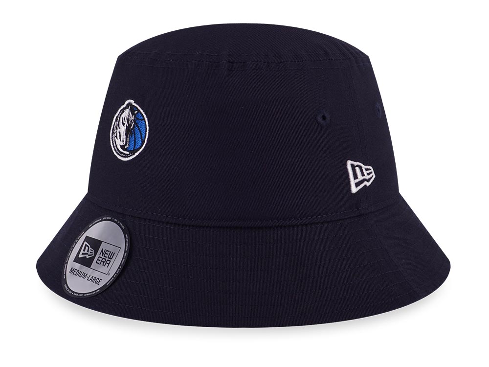 Dallas Mavericks NBA Mini Logo Navy Bucket Hat | New Era Cap PH