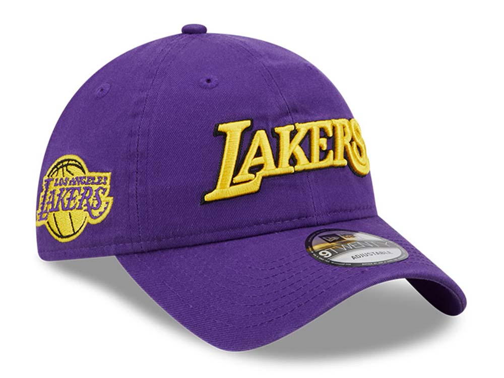 Los Angeles Lakers NBA Statement Edition Purple 9TWENTY Adjustable Cap ...