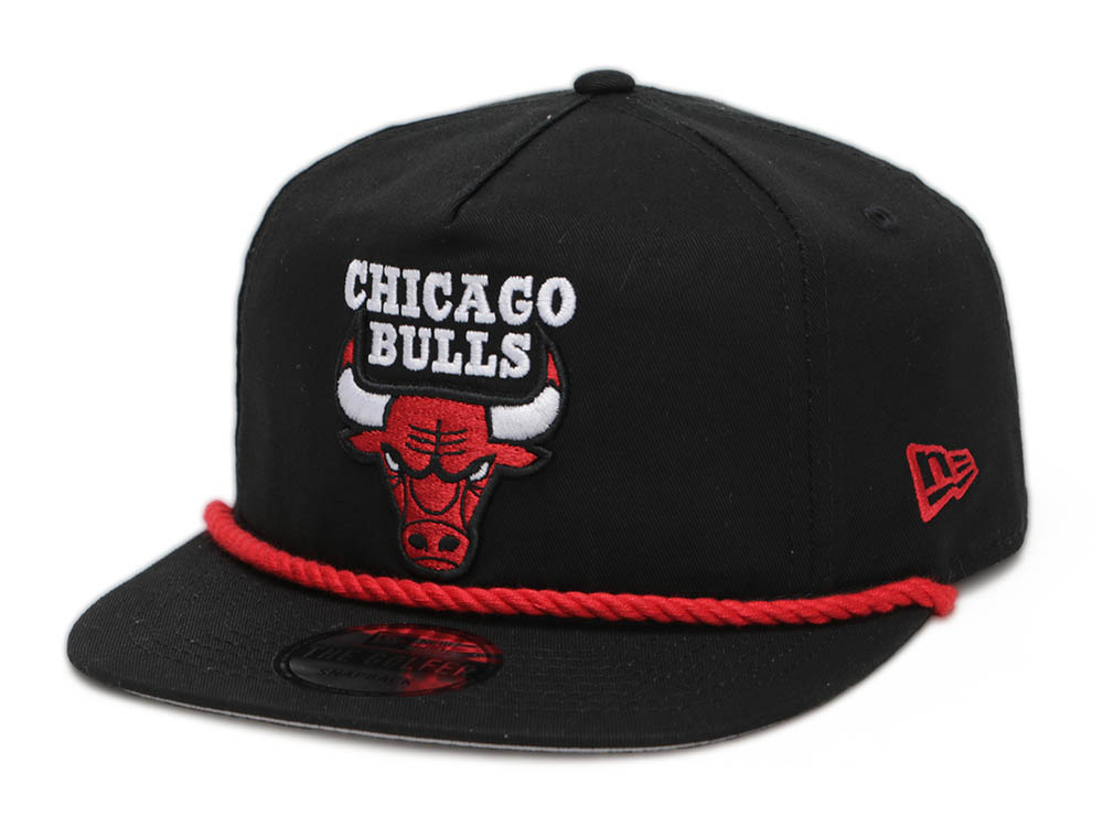 Chicago Bulls NBA Black Old Golfer Snapback Cap | New Era Cap PH