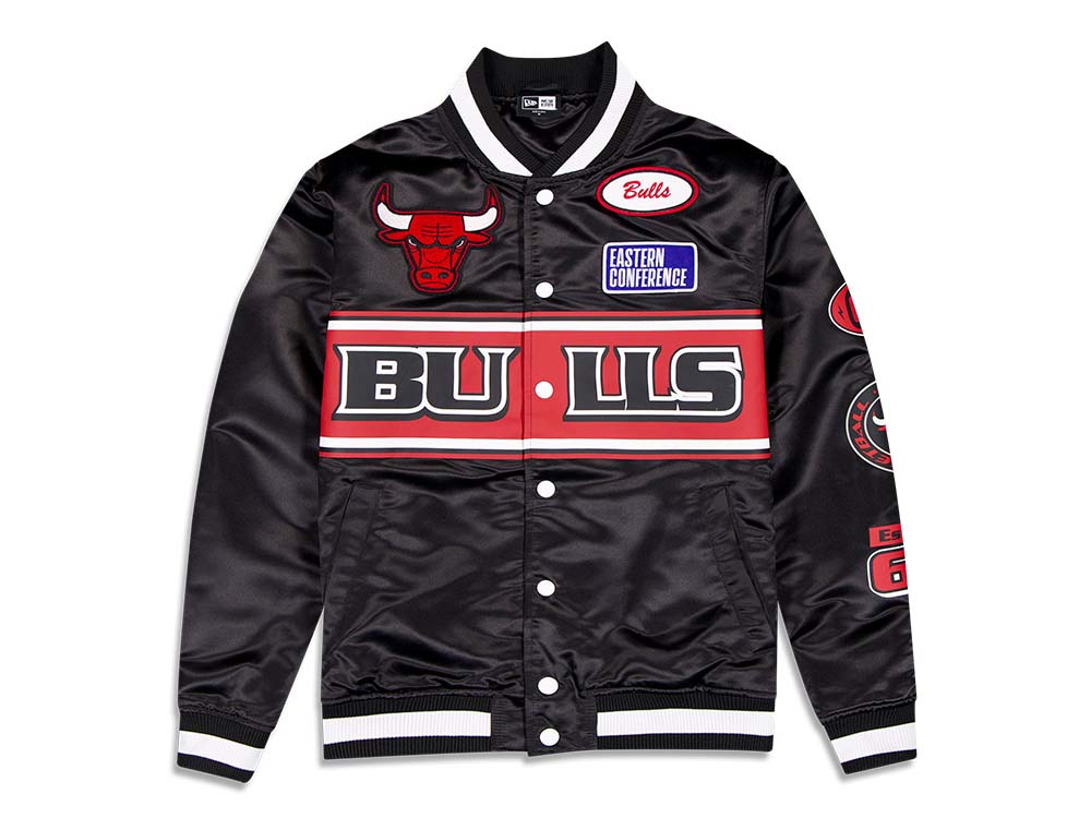 Chicago Bulls NBA All Star Game 2024 Rally Drive Black Jacket | New Era ...