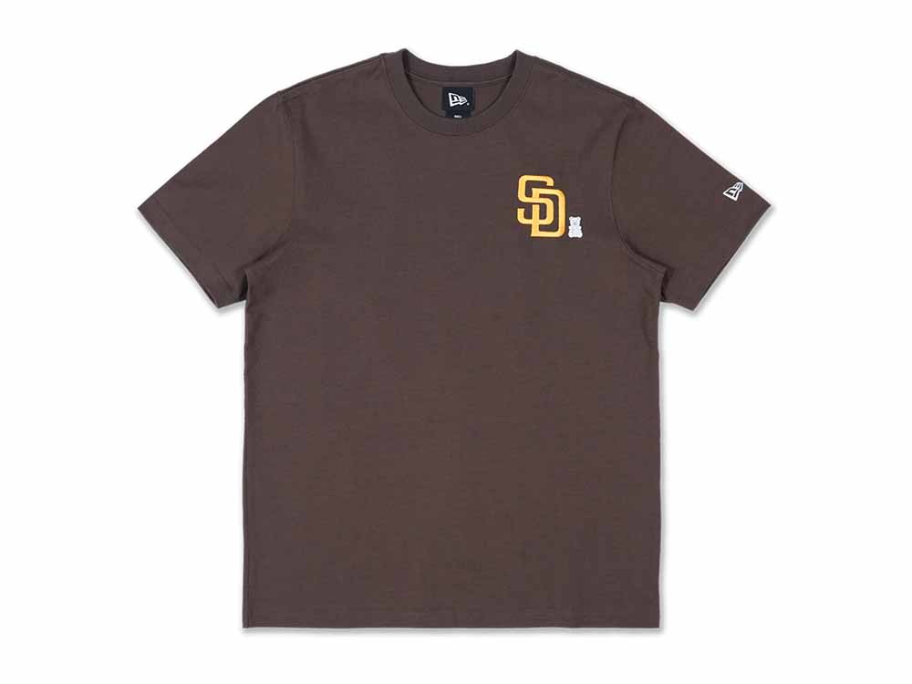 San Diego Padres MLB Bear Walnut Short Sleeve T-Shirt | New Era Cap PH