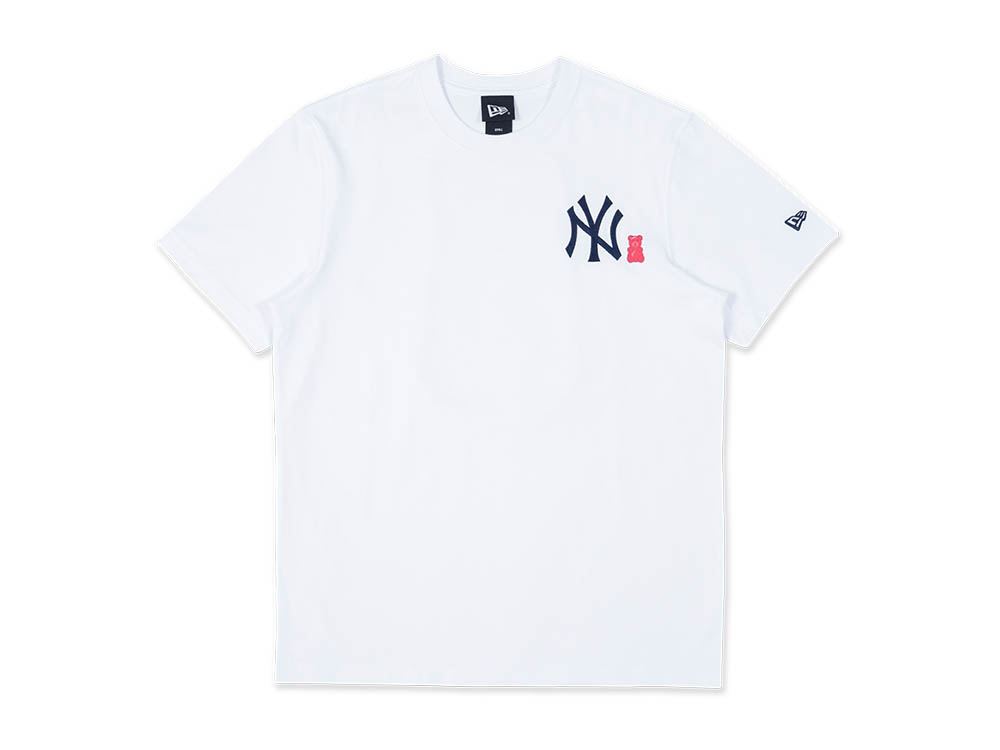 New York Yankees MLB Bear White Short Sleeve T-Shirt | New Era Cap PH