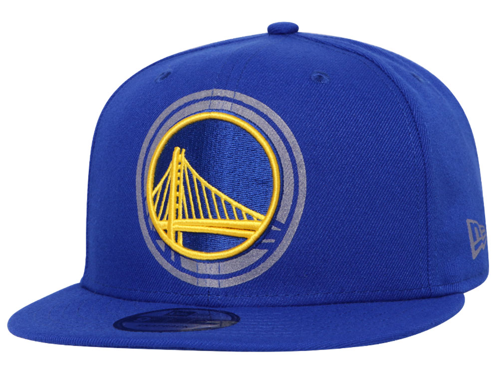 Golden State Warriors NBA Detail Flect Medium Blue 9FIFTY Cap | New Era ...