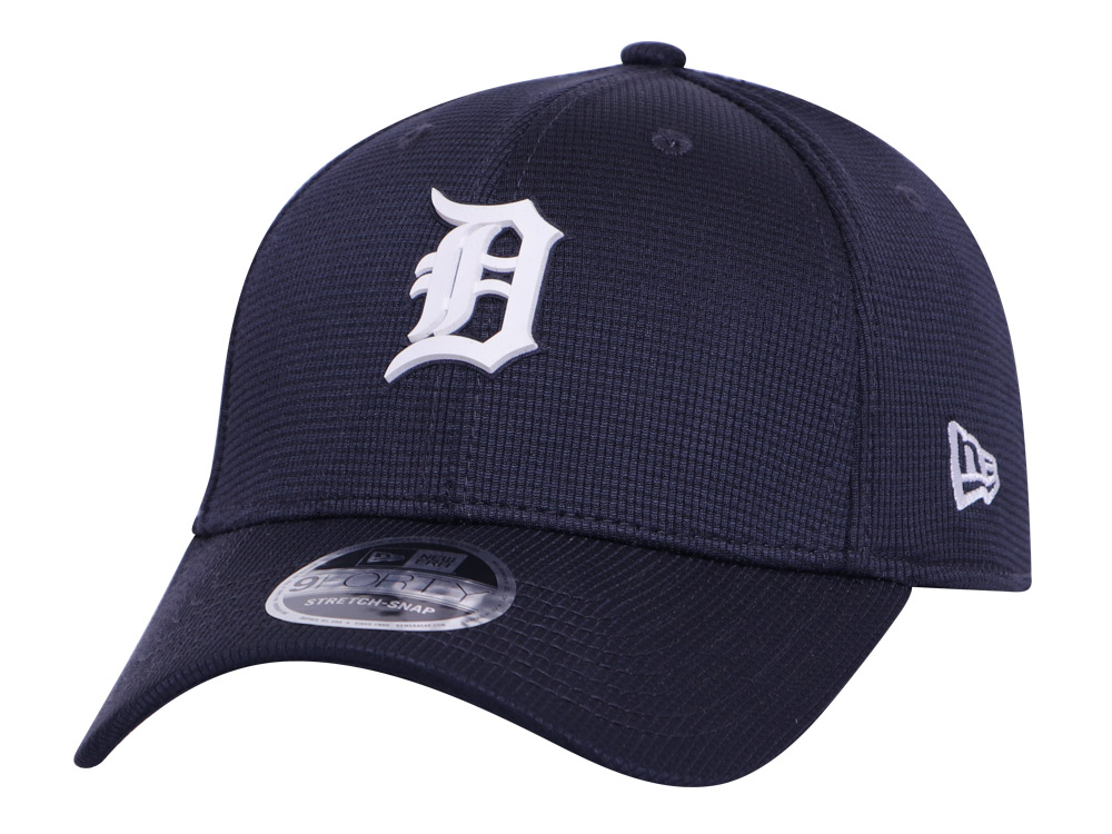 Detroit Tigers MLB 2020 Clubhouse Navy 9FORTY Stretch Snap Cap | New ...