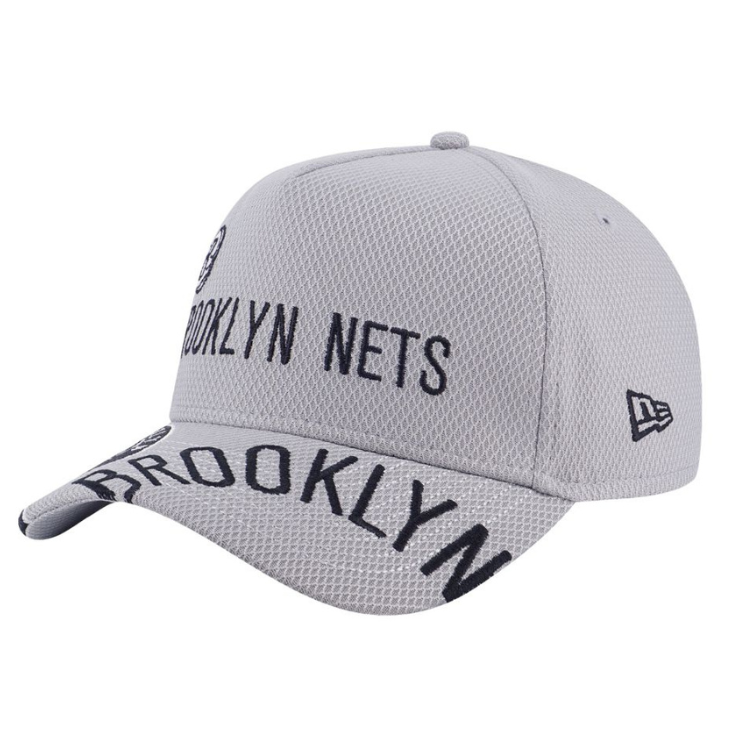 Brooklyn Nets NBA Generation Gray 9FORTY A-Frame Adjustable Cap