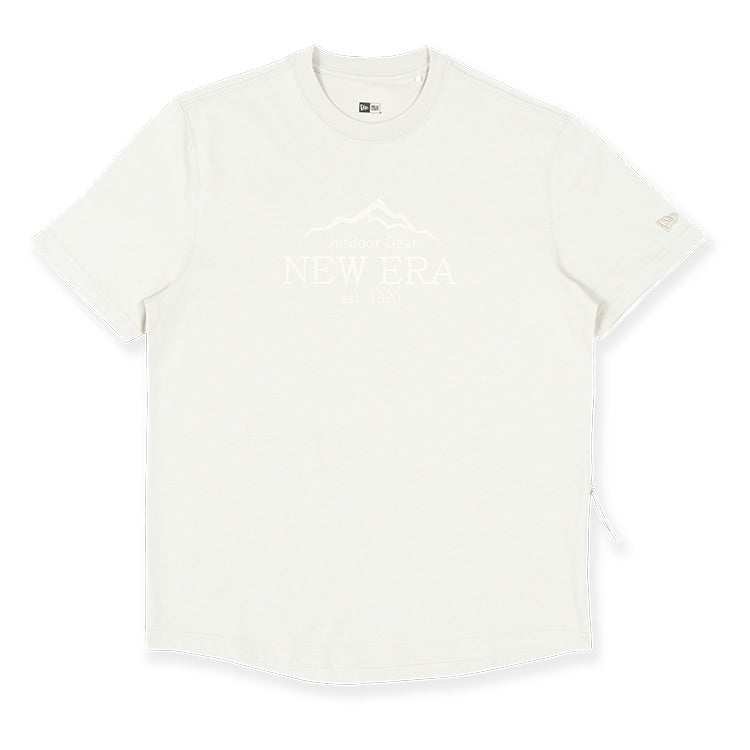 New Era Outdoor Basic Logo Stone Short Sleeve T-Shirt