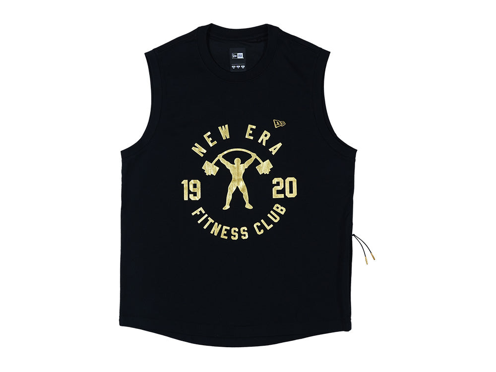 New Era Morning Club Fitness Club Black Tank Top