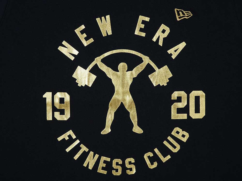 New Era Morning Club Fitness Club Black Tank Top