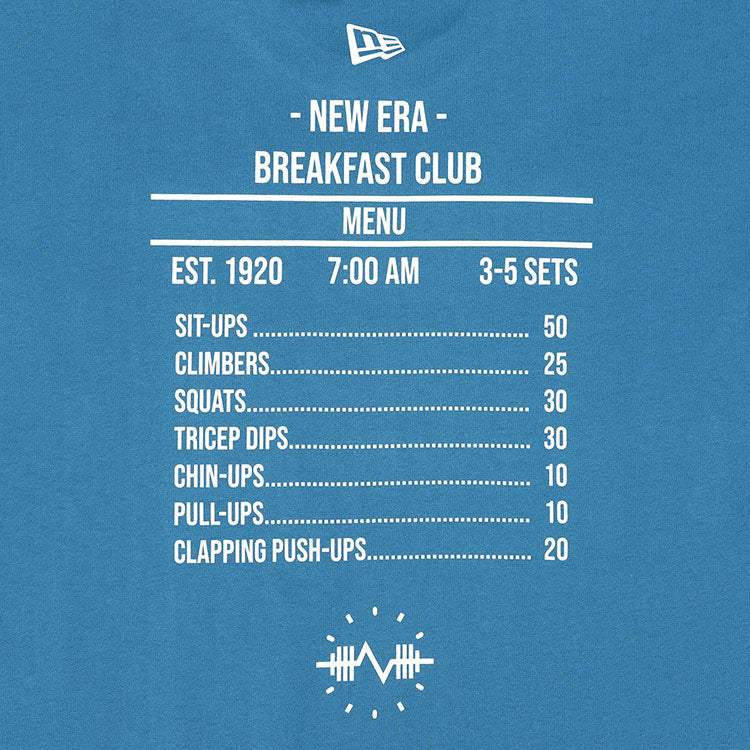 New Era Morning Club Breakfast Club Blue Short Sleeve T-Shirt