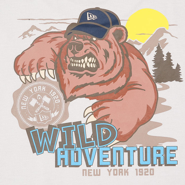 New Era Wild Adventure Cartoon Stone Short Sleeve T-Shirt