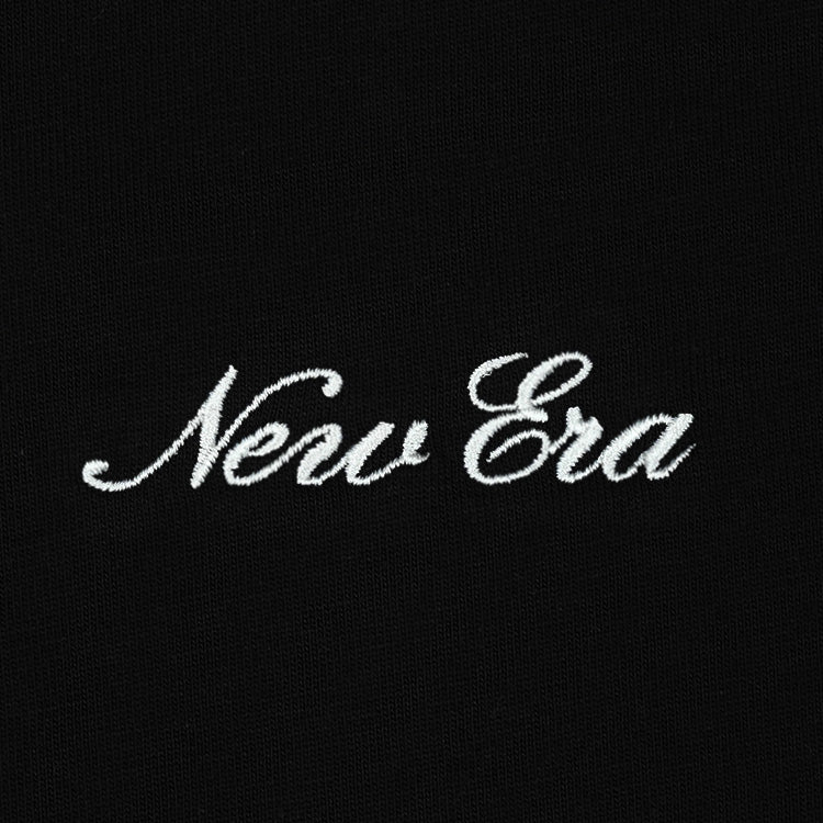 New Era Script Basic Black Short Sleeve Kids T-Shirt