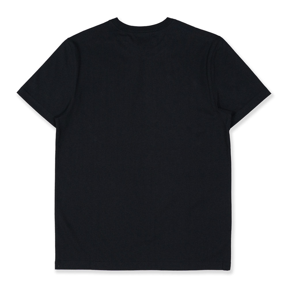 New Era Label Print Black Short Sleeve T-Shirt