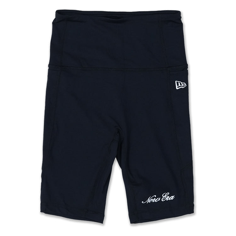 New Era Women Basic Black Bicycle Shorts