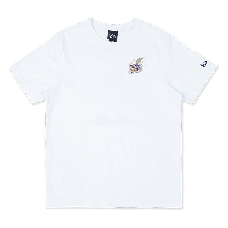 New Era Script Year of the Dragon White Short Sleeve T-Shirt