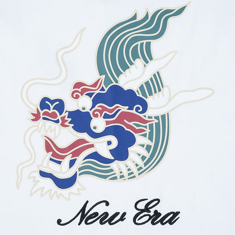 New Era Script Year of the Dragon White Short Sleeve T-Shirt