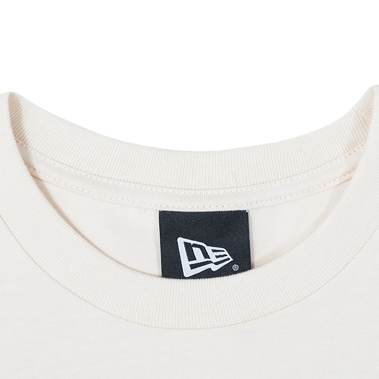 New Era Basic Light Cream Short Sleeve T-Shirt