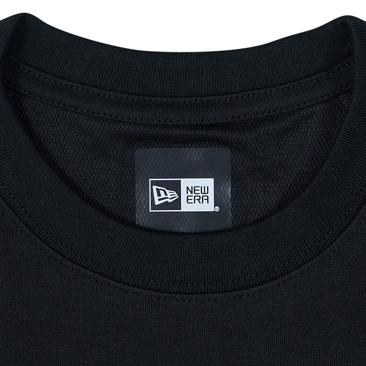 New Era Urban Detachable Black Short Sleeve Pocket T-Shirt