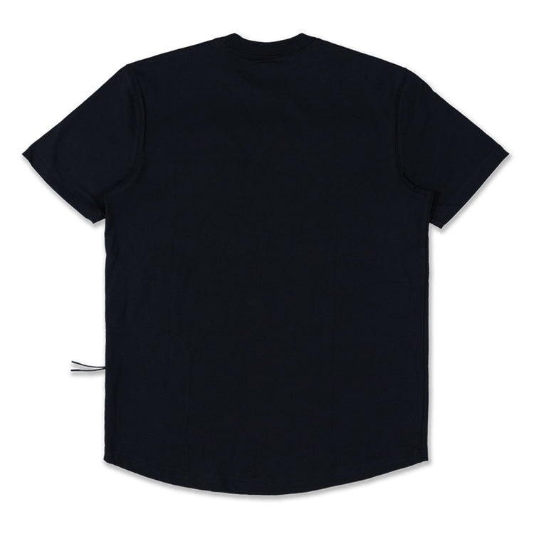 New Era Urban Detachable Black Short Sleeve Pocket T-Shirt