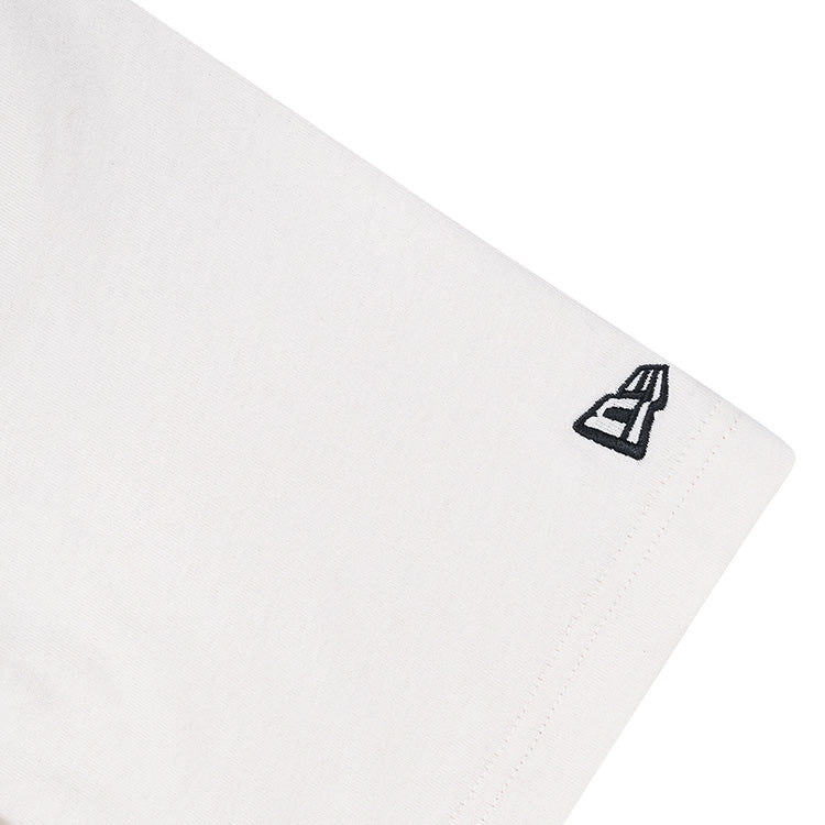 New Era Basic Light Cream Oversized Short Sleeve T-Shirt