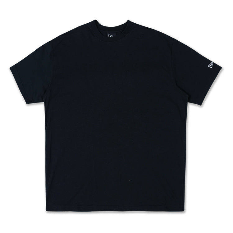 New Era Basic Black Oversized Short Sleeve T-Shirt