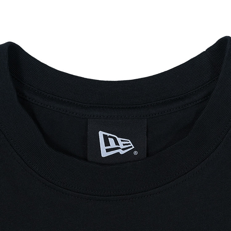 New Era Basic Black Oversized Short Sleeve T-Shirt