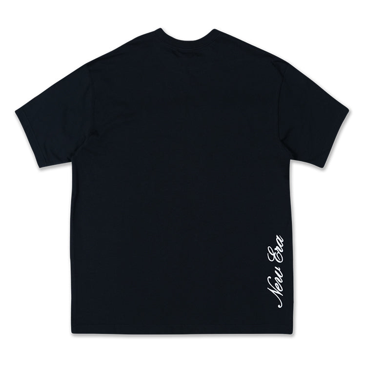 New Era Basic Black Oversized Short Sleeve T-Shirt