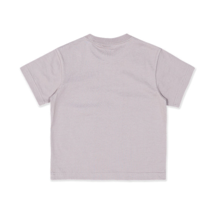 New Era Kids Basic Ash Brown Short Sleeve T-Shirt