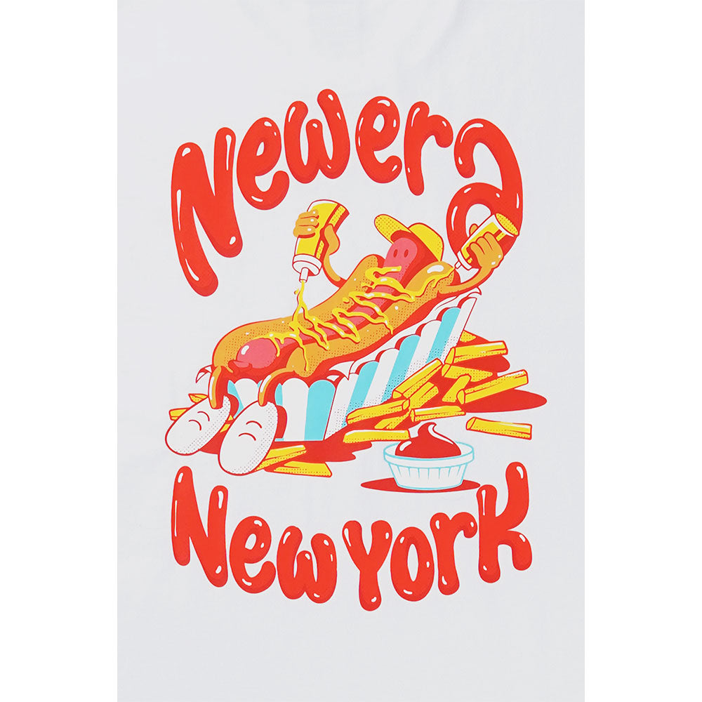 New Era Foodie FW26 White COOLERA Short Sleeve T-Shirt