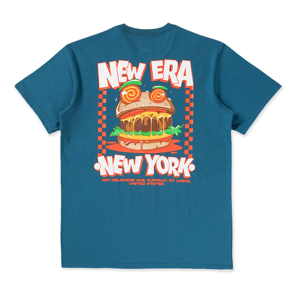 New Era Foodie FW26 Cadet Blue COOLERA Short Sleeve T-Shirt