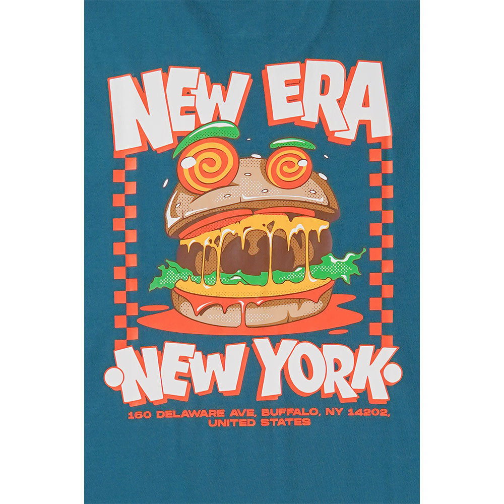 New Era Foodie FW26 Cadet Blue COOLERA Short Sleeve T-Shirt