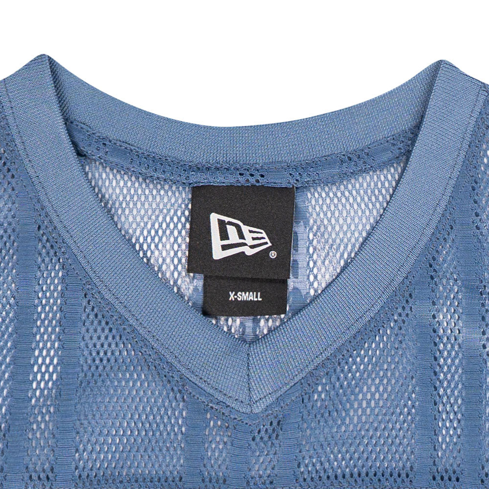 New Era 1920 Wordmark Street Archived Oceanside Blue Women Crop American Football Jersey