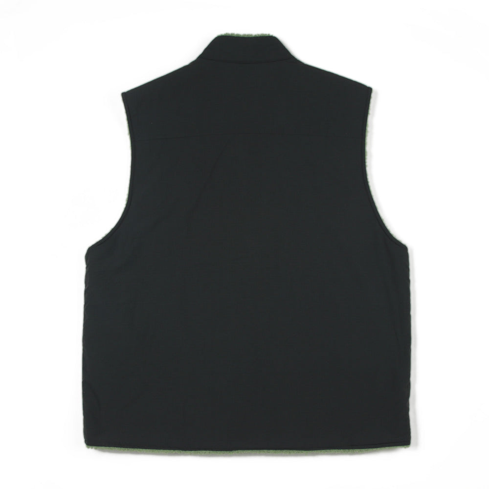 New Era Logo Outdoor Green Black Reversible Vest