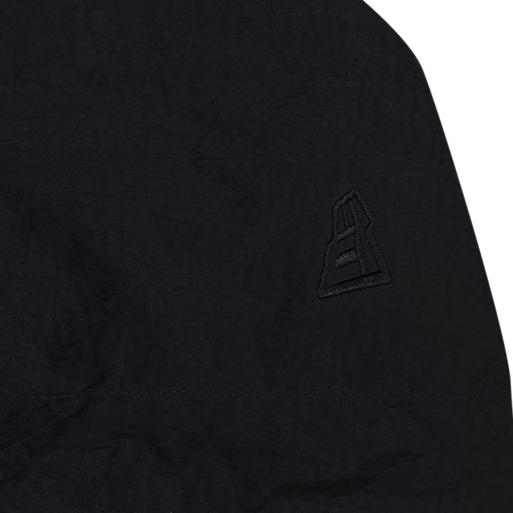 New Era Script Basic Black Zip Up Windbreaker