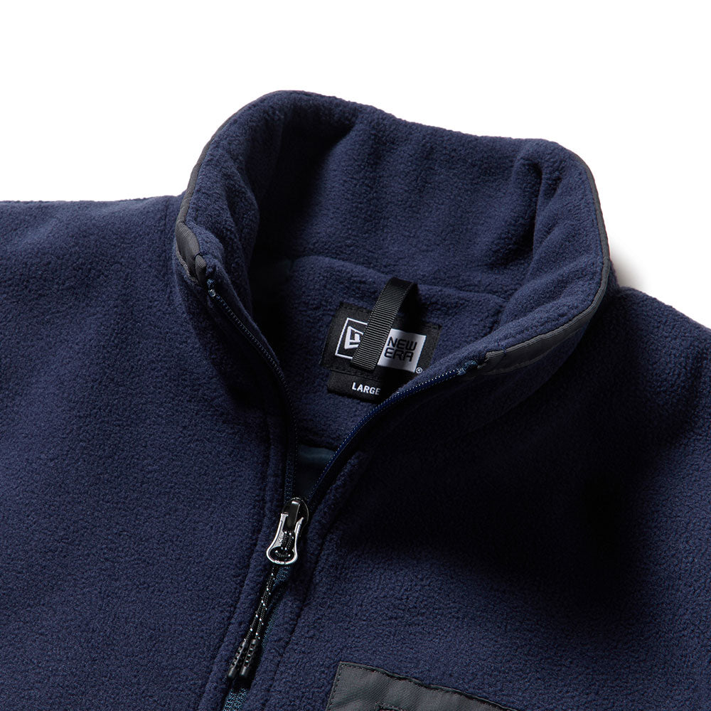 New Era Navy Fleece Jacket