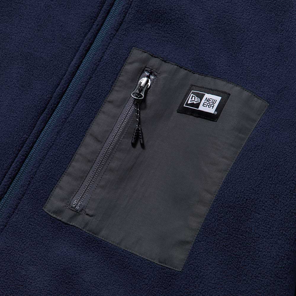 New Era Navy Fleece Jacket