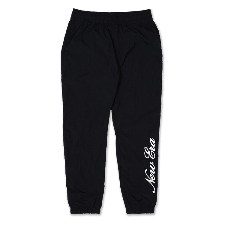 New Era Script Basic Black Track Pants