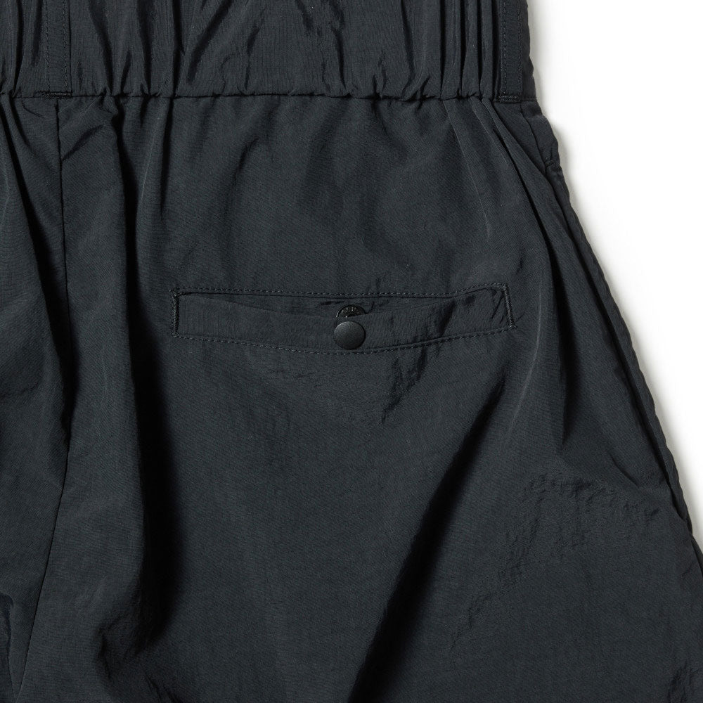 New Era Black Women Nylon Easy Pants