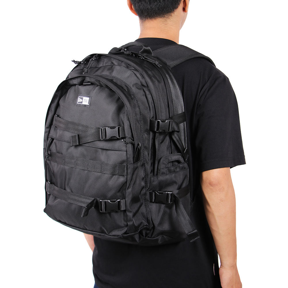 New Era Box Logo Black 1680D Carrier Backpack Bag