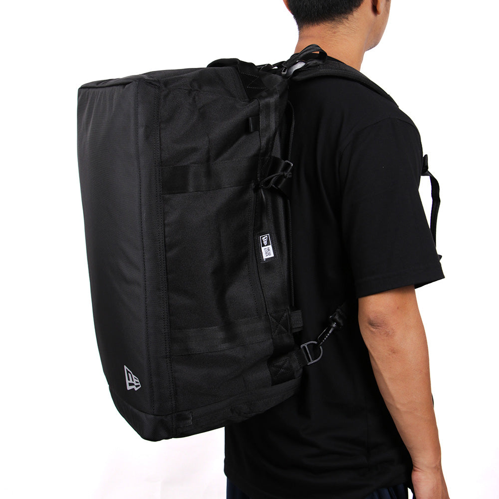 New Era Box Logo Black Two Way Club Duffle Backpack Bag