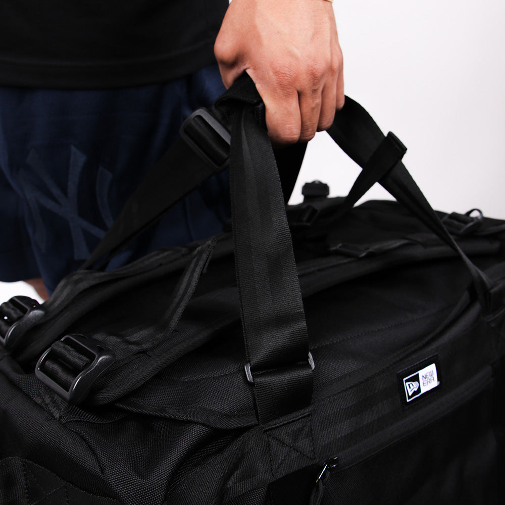 New Era Box Logo Black Two Way Club Duffle Backpack Bag