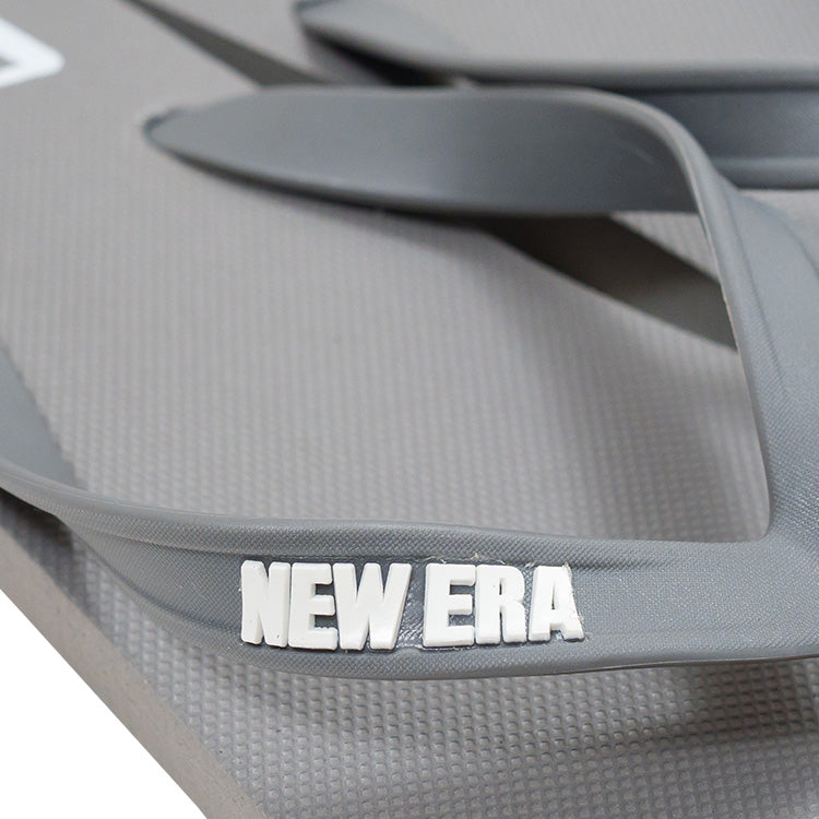 New Era Flag Dusty Charcoal Flip Flops