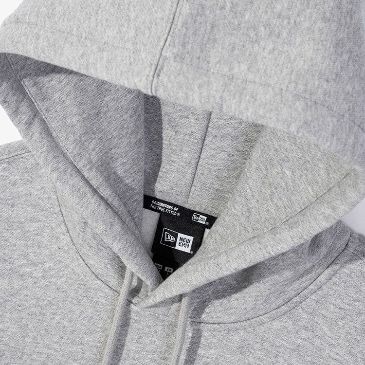 New Era Wordmark Relaxed Essential Gray Pullover Hoodie