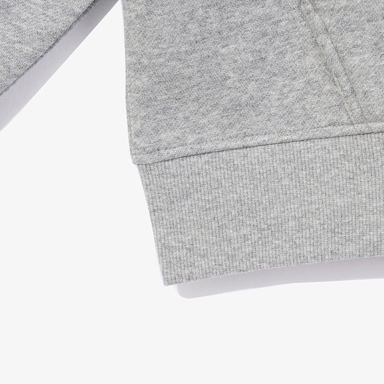 New Era Wordmark Relaxed Essential Gray Pullover Hoodie