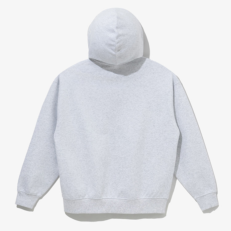 New Era Essential Gray Full Zip Hoodie