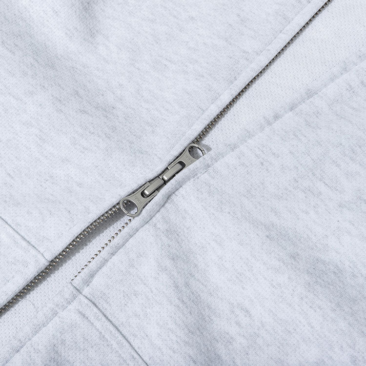 New Era Essential Gray Full Zip Hoodie